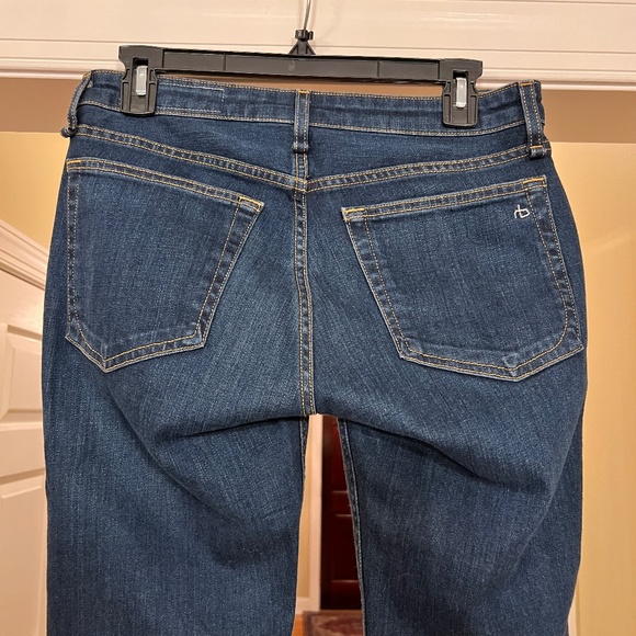 EUC Women's Rag & Bone Dre Low Rise Slim Boyfriend Jean in New Worn Size 25 - Picture 5 of 8